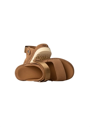 W Goldenstar Glide sandal Chestnut UGG